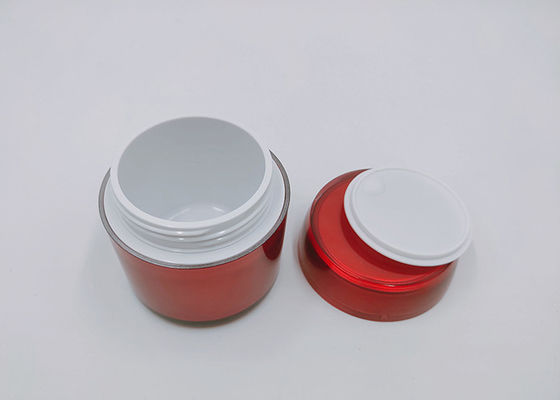 pots crèmes cosmétiques de peau faciale en plastique de 150g pp