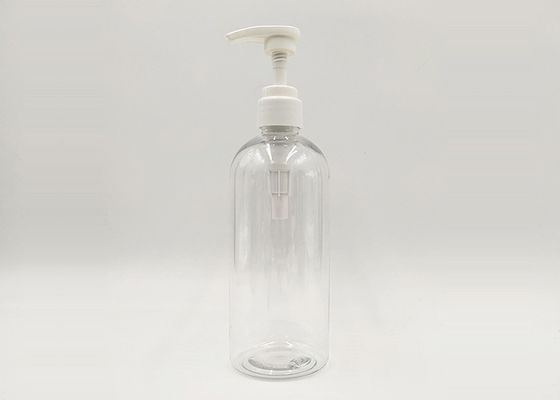 bouteilles cosmétiques faites sur commande transparentes de 500ml Boston