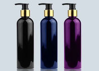 emballage cosmétique de bouteille en plastique d'ANIMAL FAMILIER de noir de la capacité 250ml avec la pompe de lotion