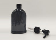 les soins de la peau de couleur du noir 300ml mettent l'emballage en bouteille, les bouteilles carrées 392330 de cosmétique