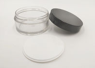 la lotion en plastique d'ANIMAL FAMILIER de chapeau du noir 50g cogne la certification transparente de FDA de couleur