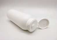 bouteilles cosmétiques en plastique de l'ANIMAL FAMILIER 200ml blanc avec Flip Top Cap