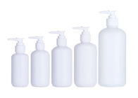 Bouteille de lotion de HDPE du rond 250ML pour l'emballage de gel de douche de shampooing