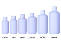 Bouteilles en plastique de HDPE blanc de Flip Top Cap 500ml pour des produits de soin personnel de bébé