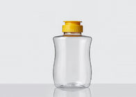 le cosmétique en plastique de 18Oz 350g met le couvercle de valve en bouteille de silicone pour emballer Honey Syrups