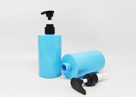 bouteille en plastique de gel de douche de shampooing de l'ANIMAL FAMILIER 500ml bleu avec la pompe de lotion