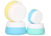 le pot en plastique cosmétique de crème d'ANIMAL FAMILIER de main de 30g 50g a adapté la couleur aux besoins du client