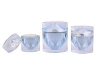 Pots de estampillage chauds Diamond Acrylic Cosmetic Packaging de crème de visage 15g