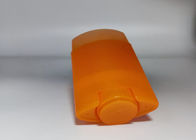 Tube cosmétique en plastique de l'emballage 80ml de crème de visage avec le transfert de l'eau imprimant Flip Top Cap
