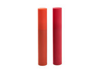 La couleur mate rouge 5ml vident la forme de cylindre de conteneurs de lustre de lèvre facile à porter