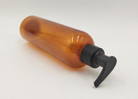 le cosmétique 300ml en plastique met la forme en bouteille de luxe de Boston de bouteille de lotion avec la pompe de jet