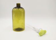 La bouteille vide extérieure mate de shampooing, 100ml dégagent la forme unique de bouteilles de plastique