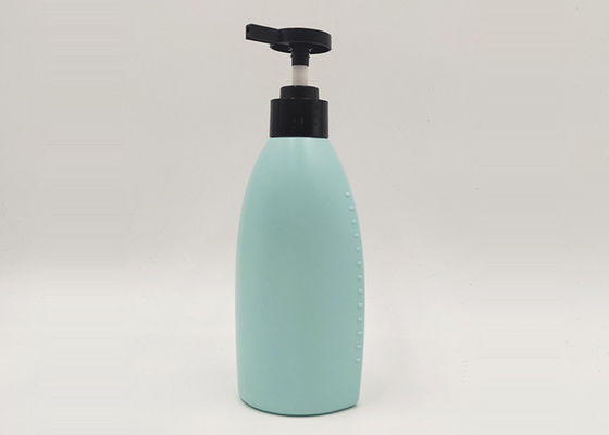 Le plastique de HDPE de gel de douche de shampooing met le type en bouteille de chapeau de dessus de Filp facile à utiliser