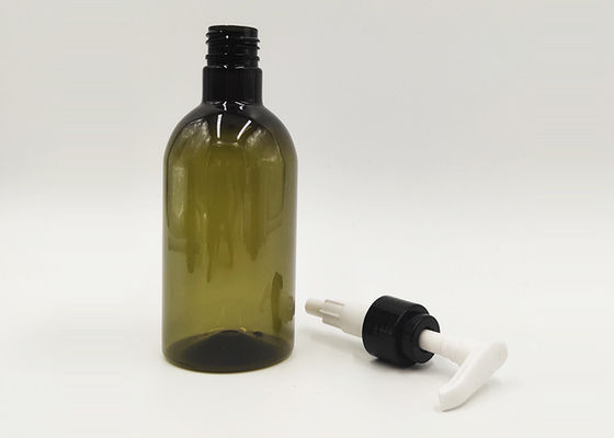 plastique cosmétique fait sur commande d'espace libre de vert de bouteilles 300ml