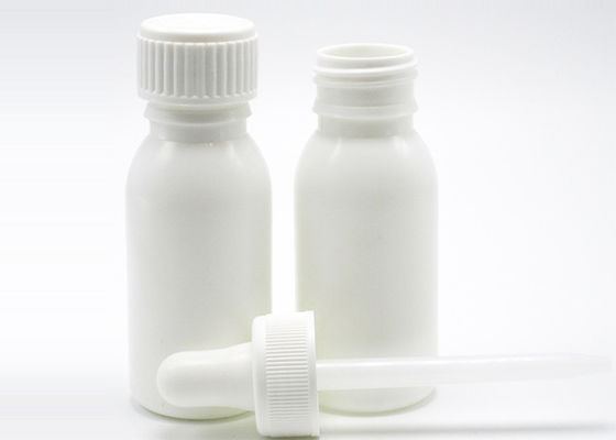 Récipients en plastique de HDPE de chapeau de compte-gouttes écologiques