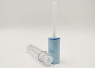 Emballage cosmétique de lèvre de haute catégorie de tubes vides en plastique de lustre avec la brosse