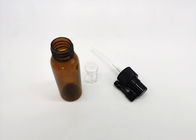 Cylindre cosmétique Amber Plastic Bottle de l'emballage 30ml