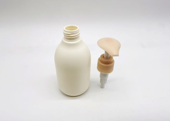 Bouteilles en plastique de HDPE de la pompe 250ml de compte-gouttes de gel de douche de shampooing