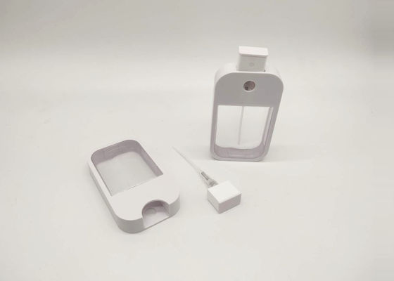 Bouteilles 30ml cosmétiques en plastique transparentes avec la pompe de jet