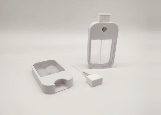 Bouteilles 30ml cosmétiques en plastique transparentes avec la pompe de jet