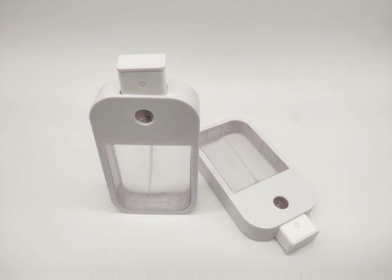Bouteilles 30ml cosmétiques en plastique transparentes avec la pompe de jet