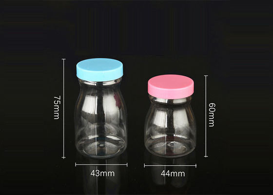 bouteille de pudding de yaourt d'ANIMAL FAMILIER de l'espace libre 75ml pour l'emballage alimentaire