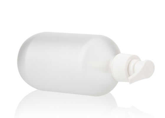 500ml recyclable a givré la bouteille en plastique de shampooing avec la pompe de lotion