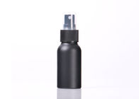 le cosmétique fait sur commande de 30ml 60ml 100ml met la bouteille en bouteille en aluminium noire de jet de parfum