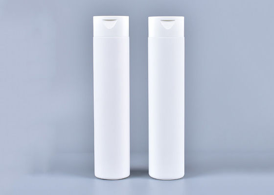 300ml HDPE Matte Black Plastic Cosmetic Bottles avec Flip Top Cap