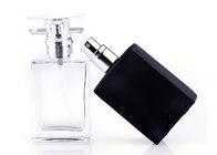 Le parfum cosmétique en verre de bouteilles du rectangle 30ml pulvérisent Pacakging