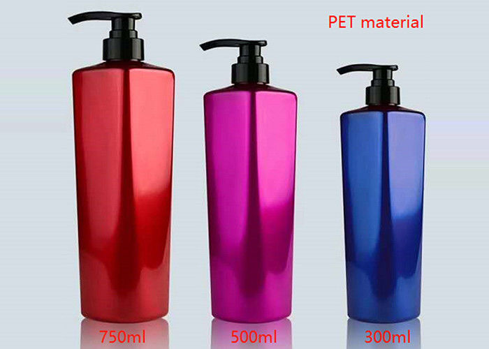 300ml - bouteille vide de shampooing de l'ANIMAL FAMILIER 750ml, bouteilles en plastique cosmétiques avec la pompe noire de lotion