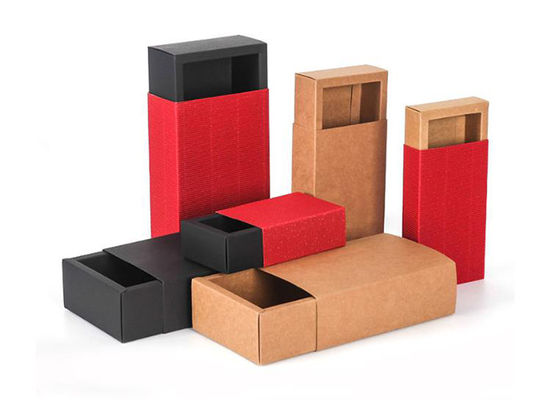 Matériaux réutilisés par boîte unique d'emballage de papier d'emballage pour les produits cosmétiques