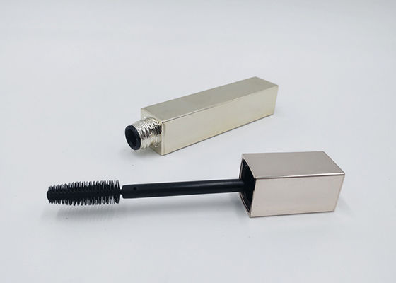 Conteneurs vides d'or carrés d'eye-liner, tube rechargeable 100% de mascara recyclable