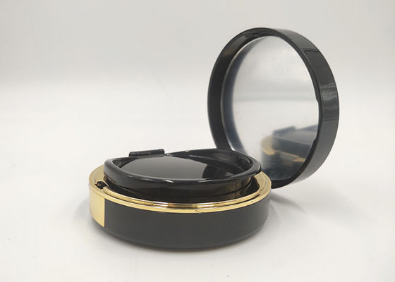 Portable noir de boîte de coussin d'air de la couleur 5ml d'or pour la crème de cc de base