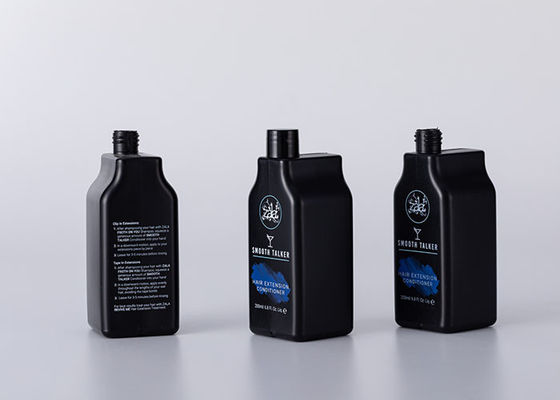 Bouteille vide de shampooing de plastique du HDPE 400ml avec le chapeau