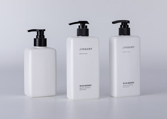 bouteille de shampooing de HDPE de gel de la douche 500ml avec la pompe de lotion